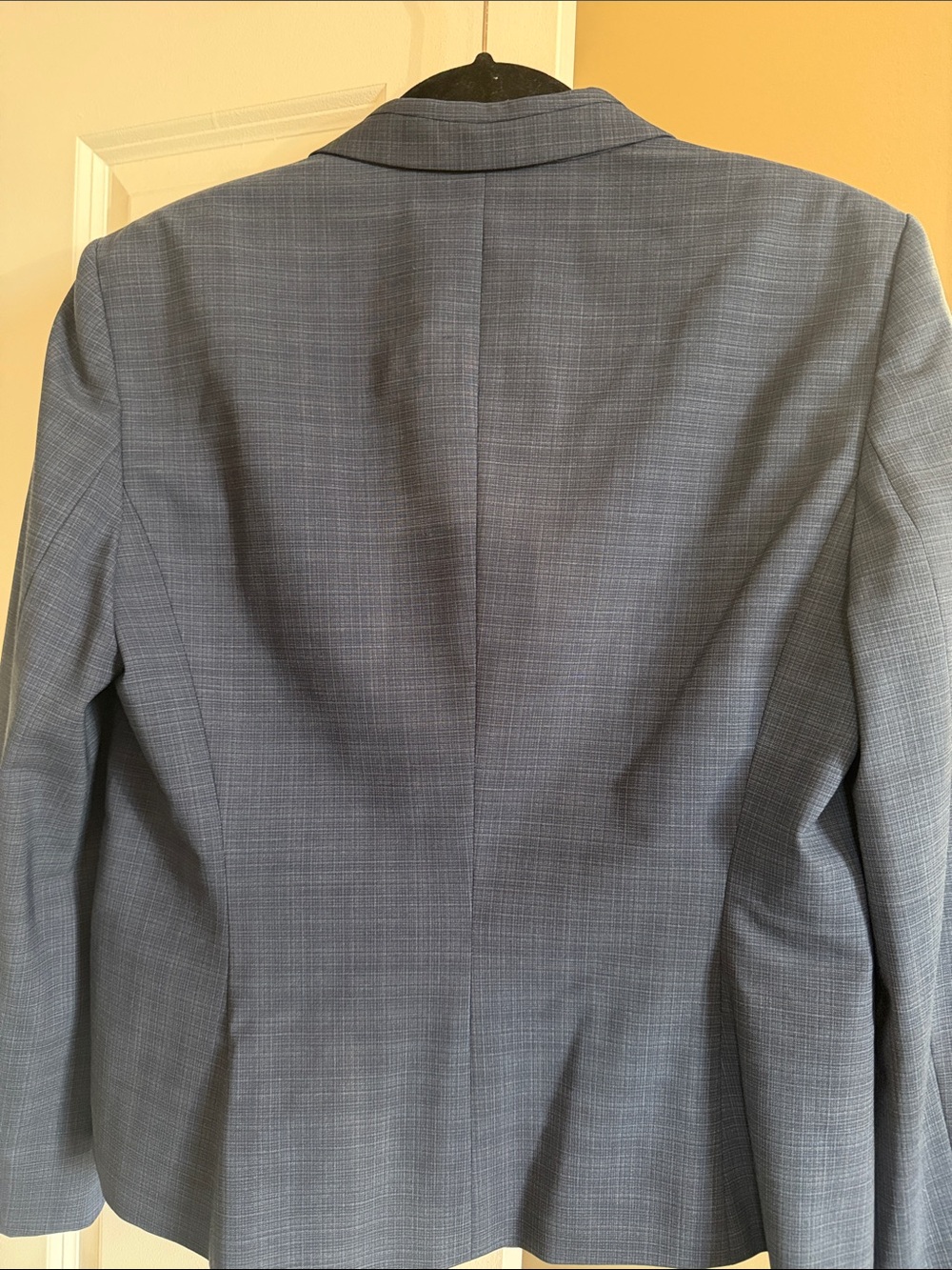 BOSS Hugo Boss Blue Tailored Single-Button Blazer - Picture 2 of 3